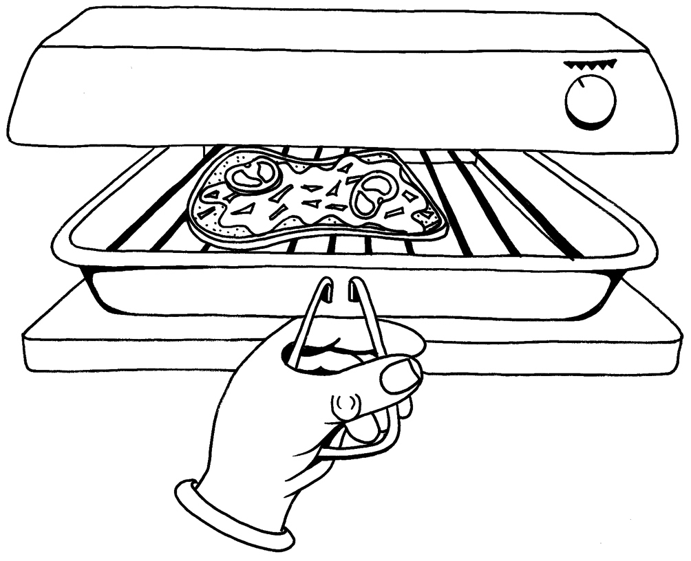 utensil oven grill